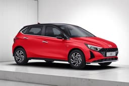 Hyundai I20 Color Black   Fiery Red (dual Tone)